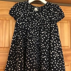 Pippa and Julie navy and white dress, 3T